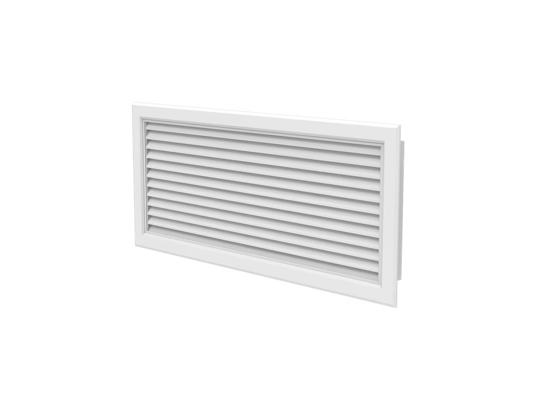 სავენტილაციო ცხაური - Systemair Nova-D-2-400x150-RAL9010