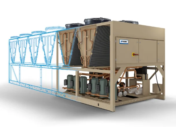 ჩილერი - YORK YLAA Air-Cooled Scroll Chiller 0195-0640